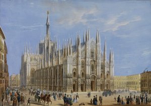 View of Milan Cathedral